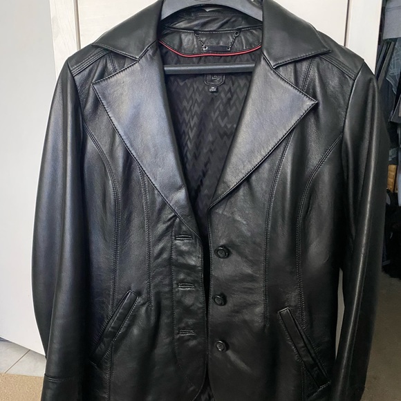 Wilsons Leather Jacket - ladies, medium - Picture 1 of 5